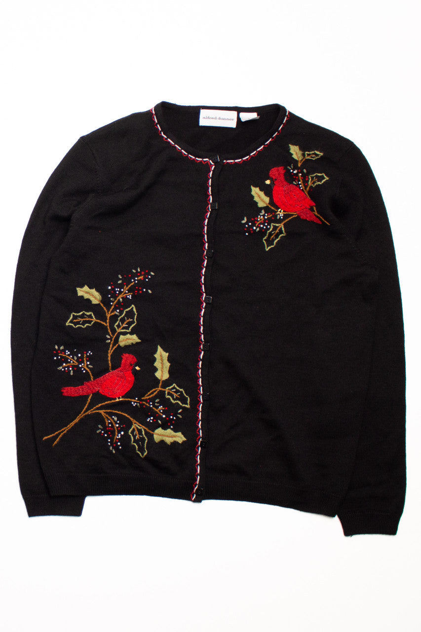 Black Ugly Christmas Cardigan 58741
