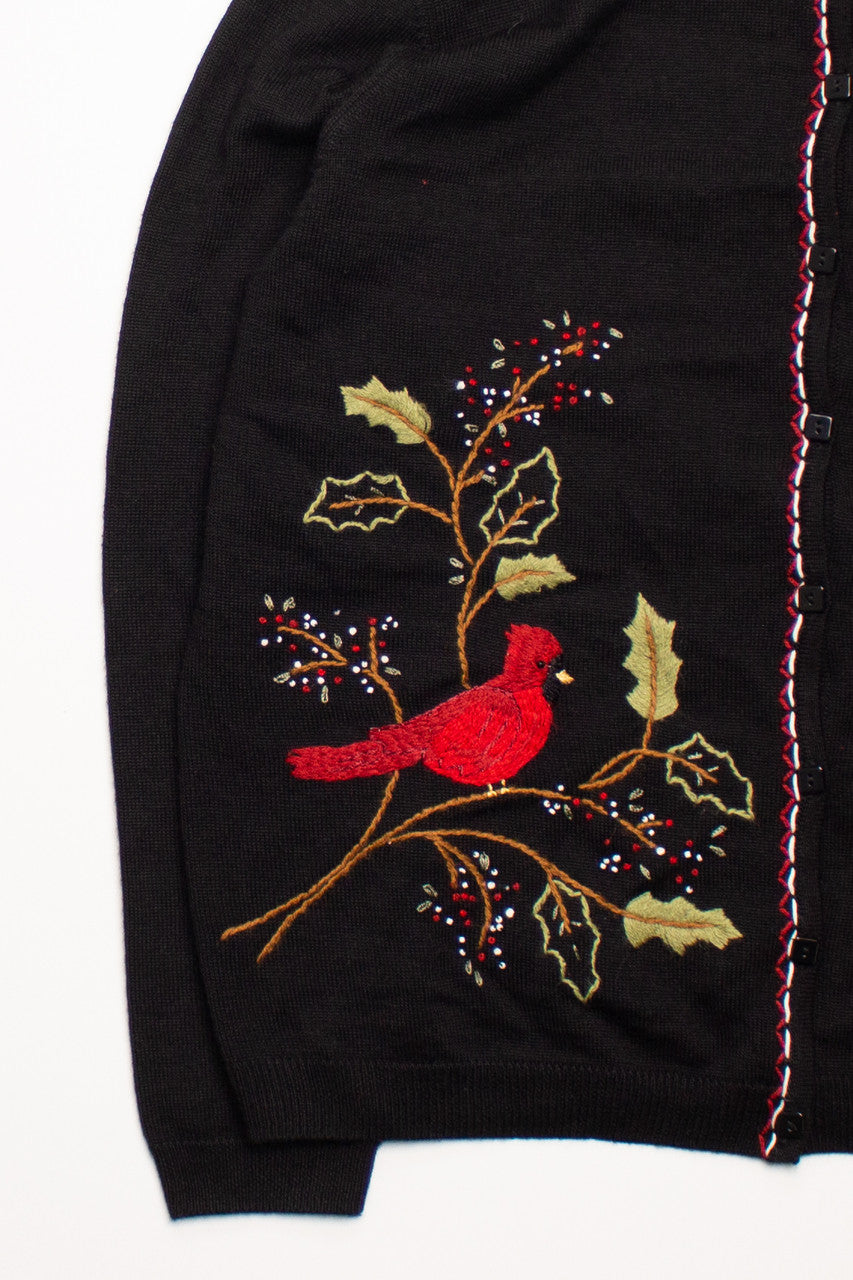 Black Ugly Christmas Cardigan 58741