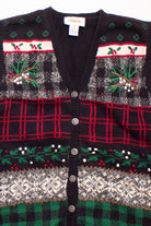 Black Ugly Christmas Vest 58743