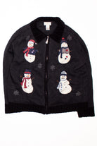 Black Ugly Christmas Cardigan 58744