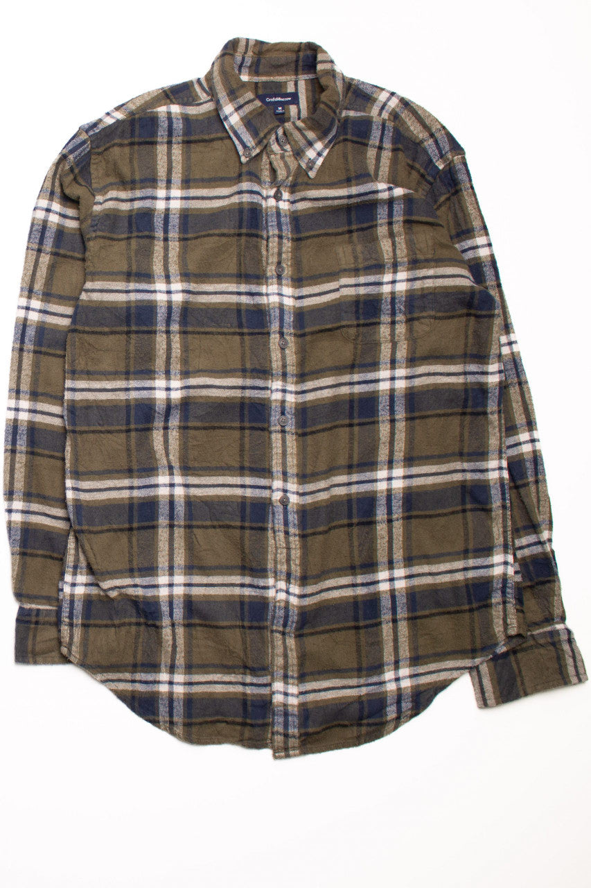 Vintage Green Flannel Shirt (1990s)