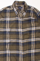Vintage Green Flannel Shirt (1990s)