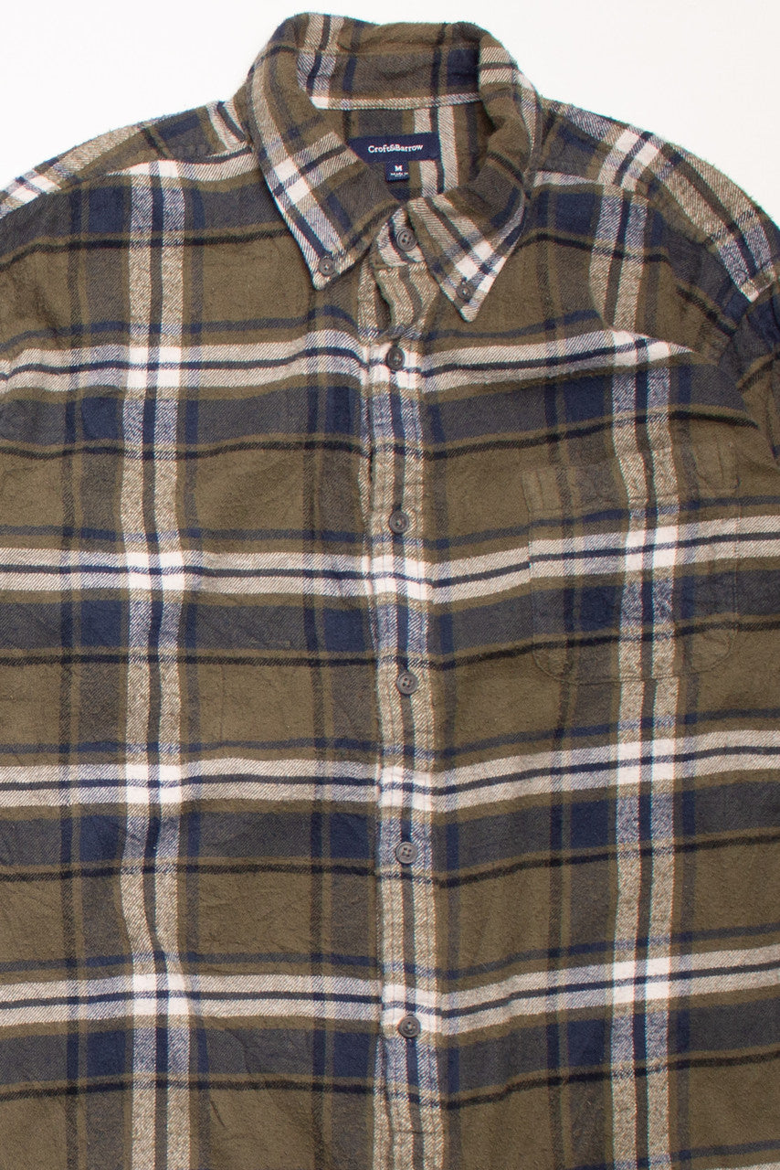 Vintage Green Flannel Shirt (1990s)