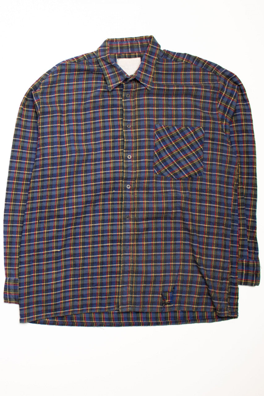 Vintage Boston Traders Flannel Shirt (1990s) 1
