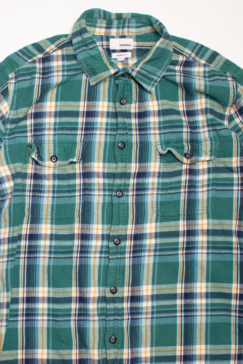 Vintage Sonoma Flannel Shirt (2010s) 2