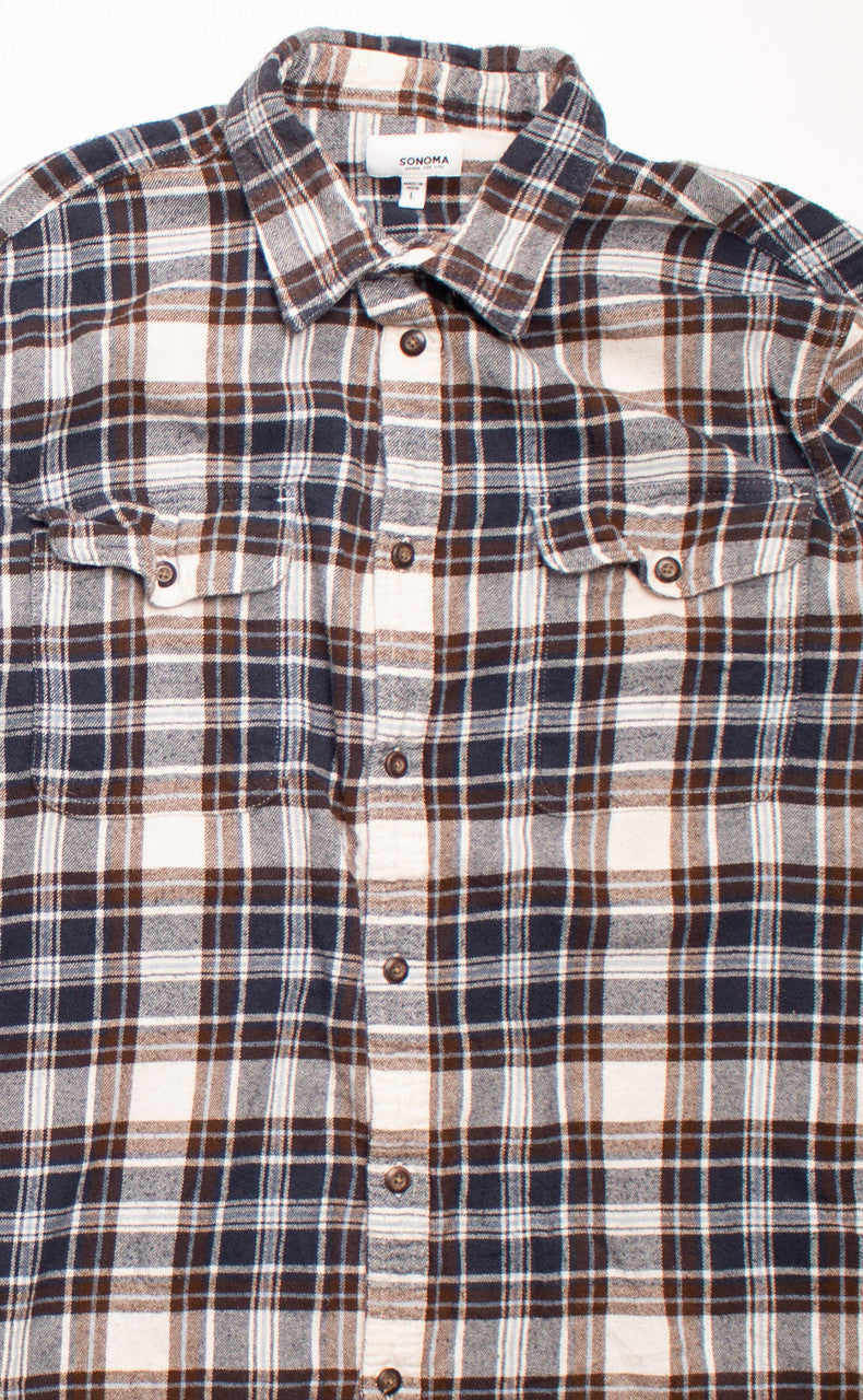 Vintage Sonoma Flannel Shirt (2010s)