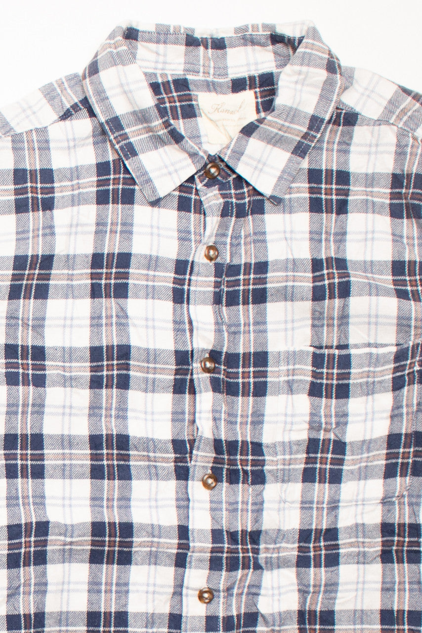 Vintage White Flannel Shirt (2000s)