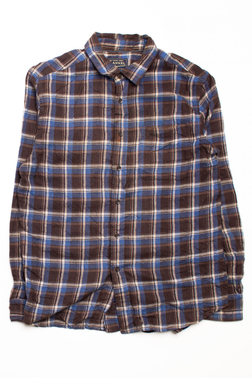 Vintage Net Basic Shirt Flannel Shirt (1990s)