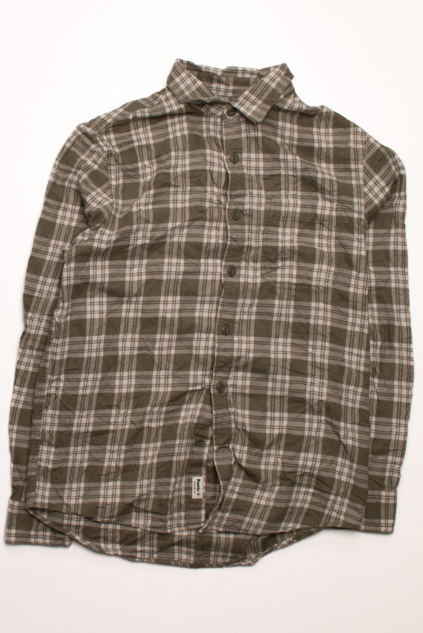 Vintage Roots Flannel Shirt (1990s) 1