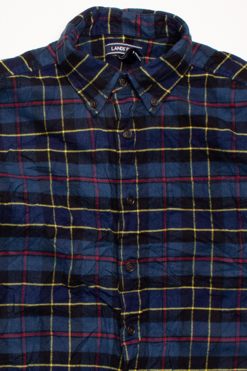 Vintage Lands End Flannel Shirt (2010s)