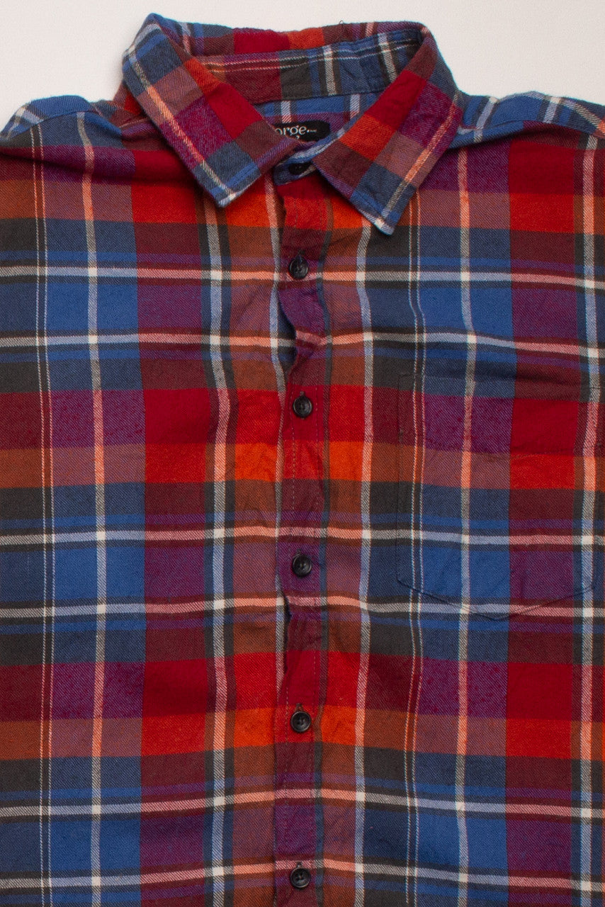 Vintage George Flannel Shirt (2000s) 3