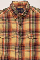 Vintage Orange Flannel Shirt (2000s)