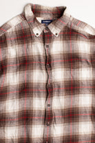 Vintage Brown Flannel Shirt (2010s)