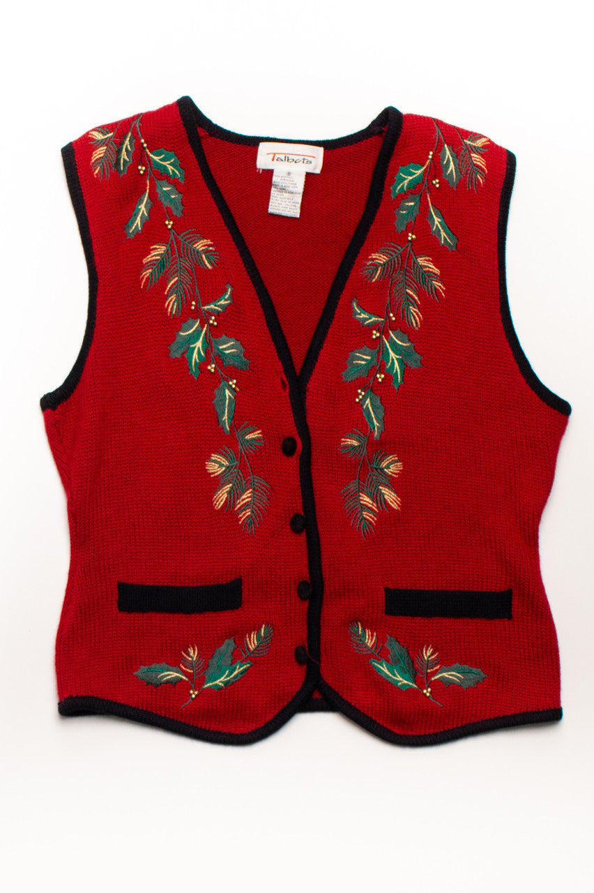Red Ugly Christmas Vest 58749