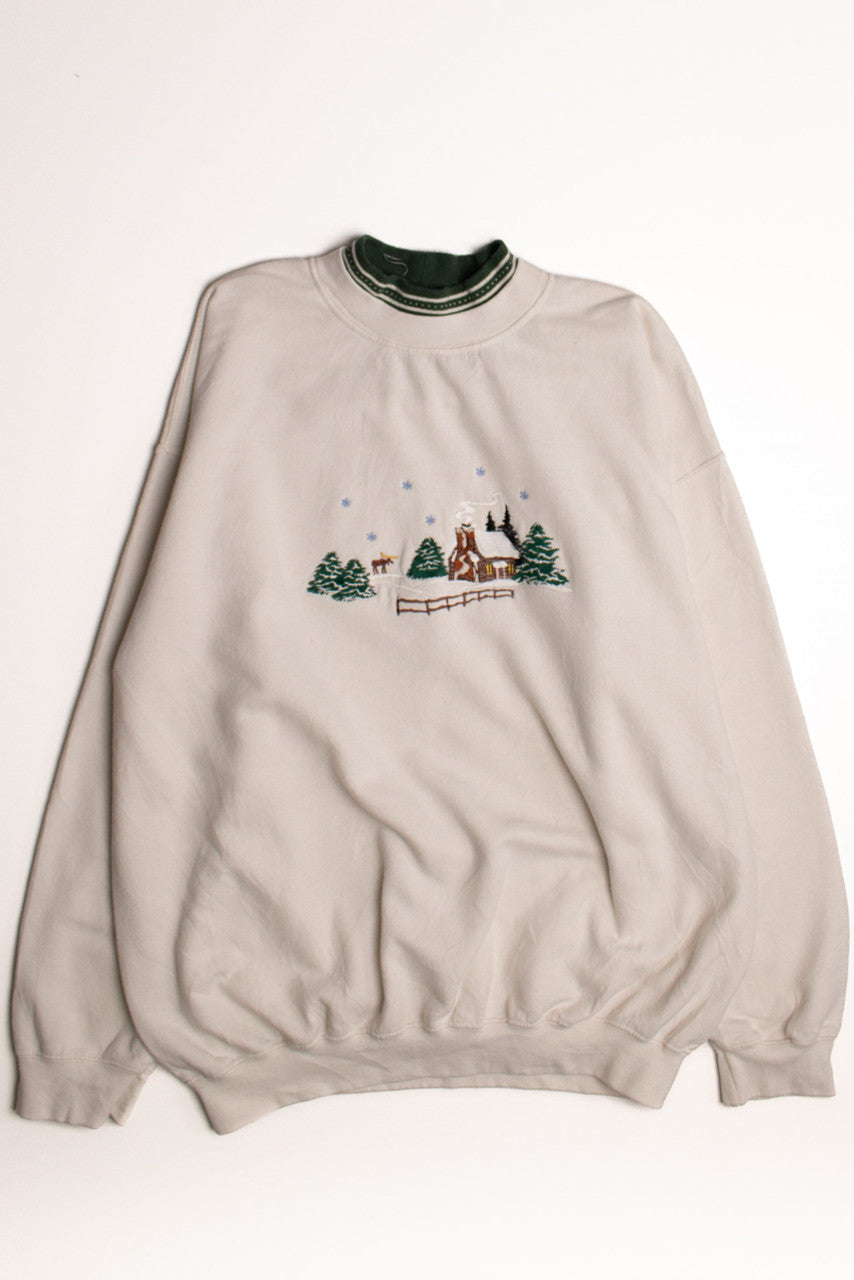 White Ugly Christmas Sweatshirt 58758