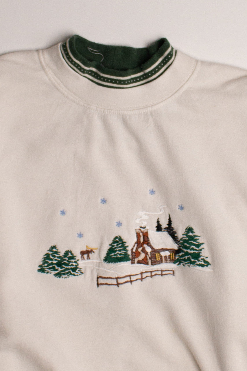 White Ugly Christmas Sweatshirt 58758