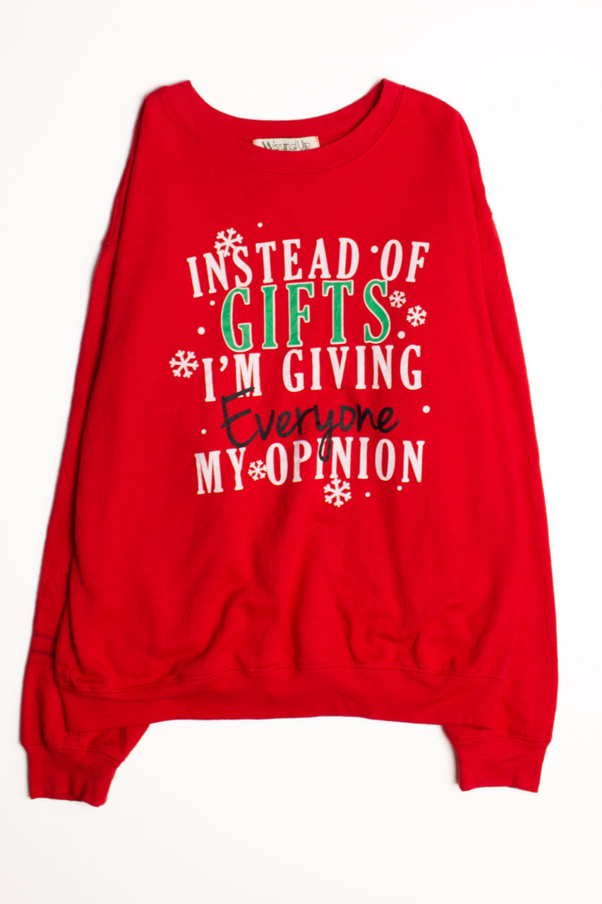Red Ugly Christmas Sweatshirt 58767