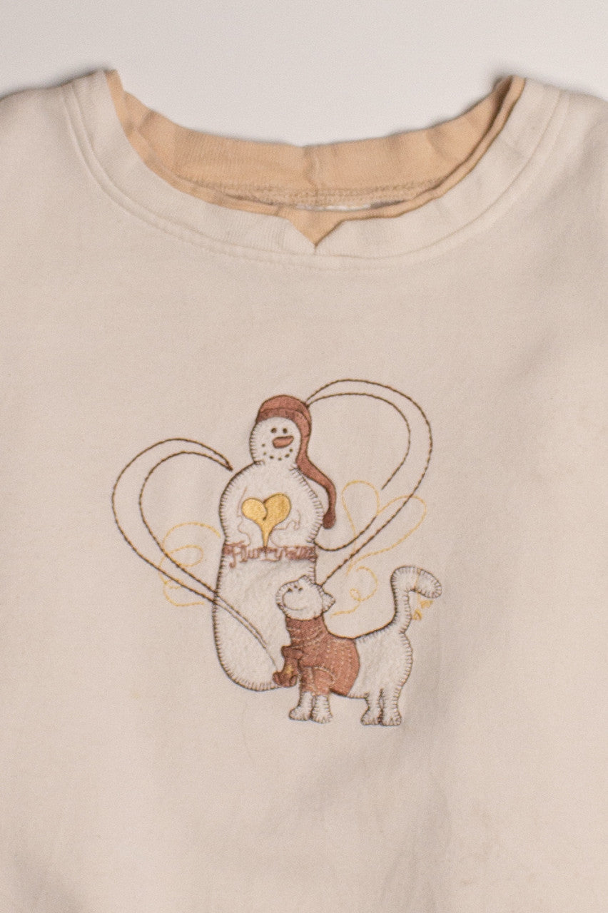 White Ugly Christmas Sweatshirt 58784