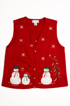 Red Ugly Christmas Vest 58785