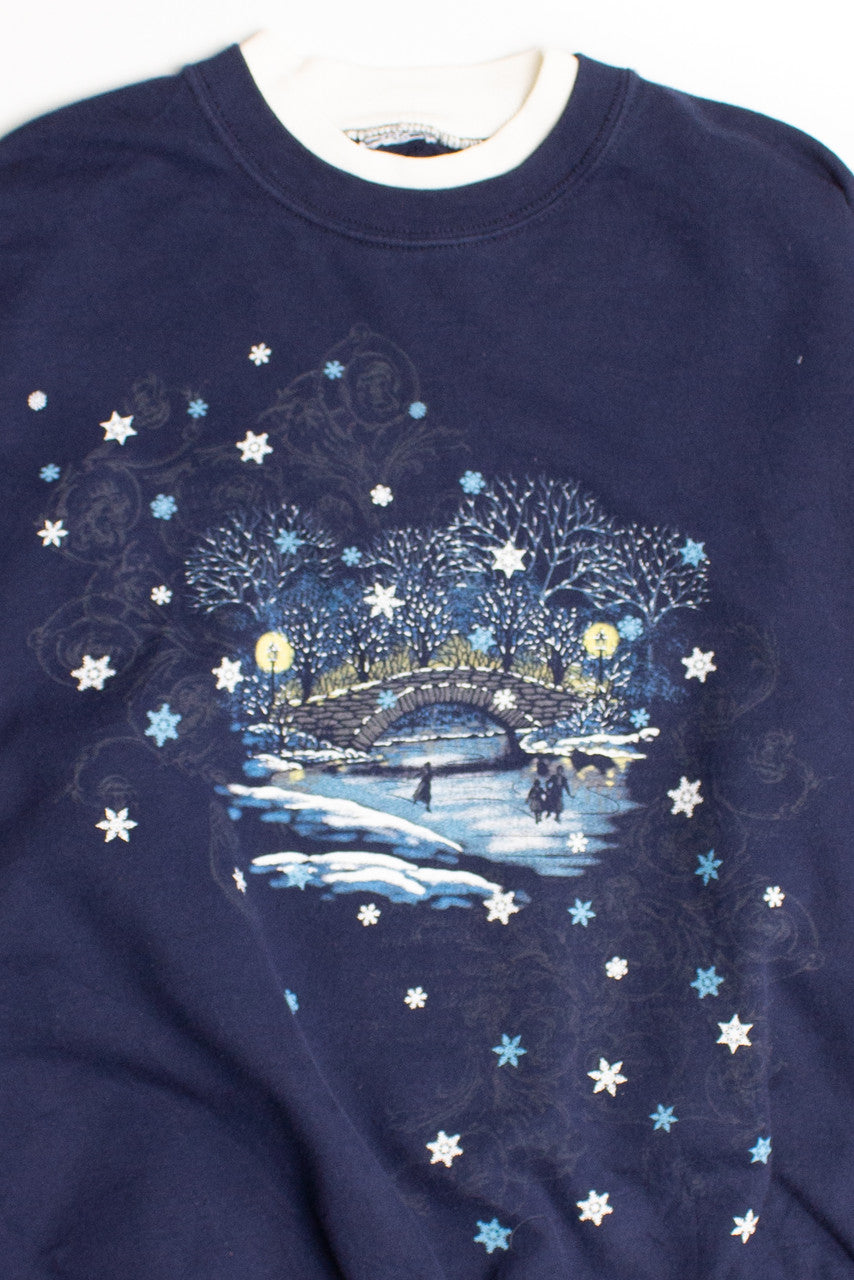 Blue Ugly Christmas Sweatshirt 58801