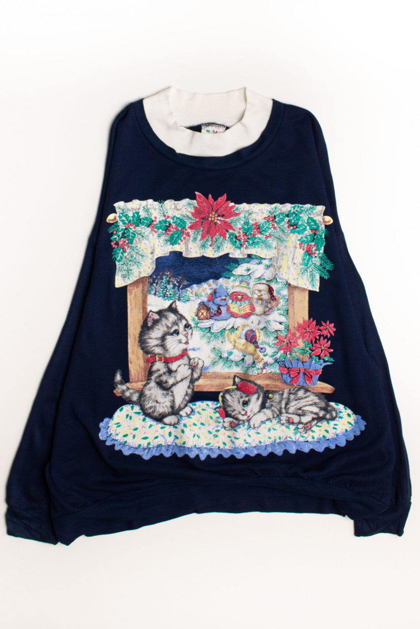 Blue Ugly Christmas Sweatshirt 58823