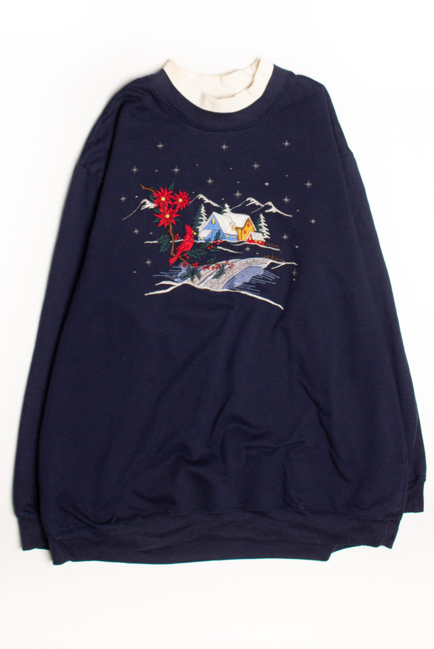 Blue Ugly Christmas Sweatshirt 58828