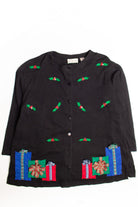 Black Ugly Christmas Cardigan 58840