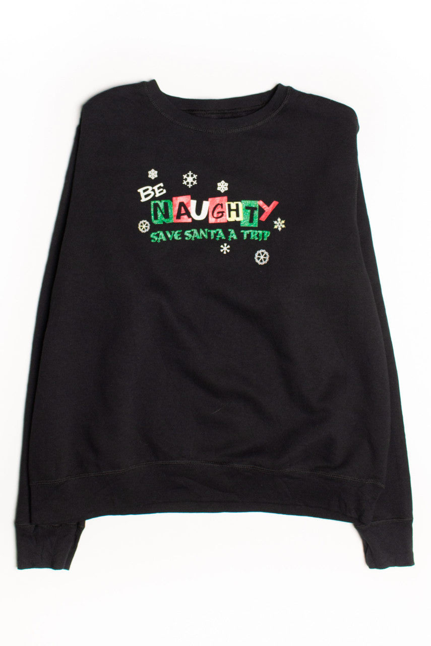 Black Ugly Christmas Sweatshirt 58844