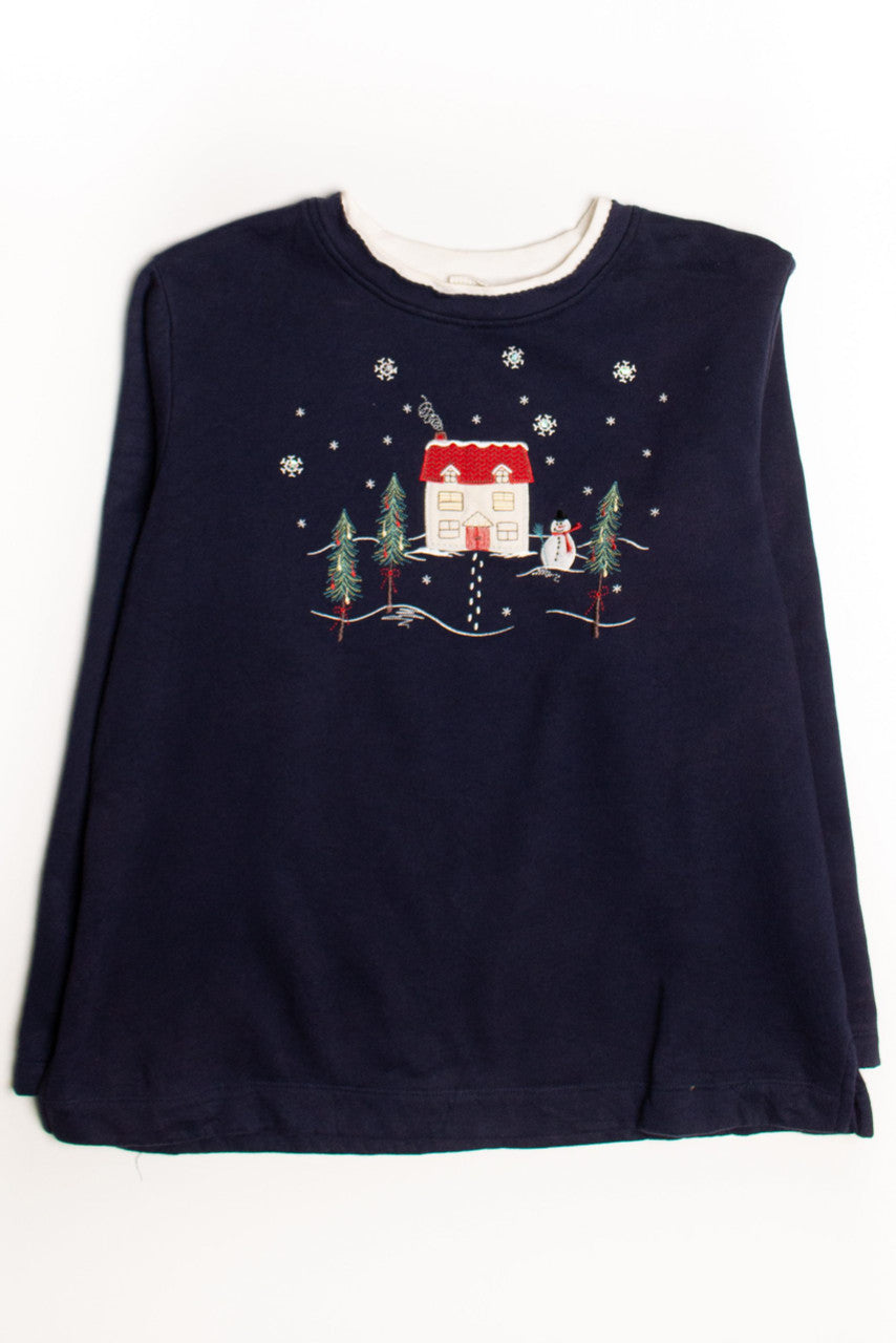 Blue Ugly Christmas Sweatshirt 58853