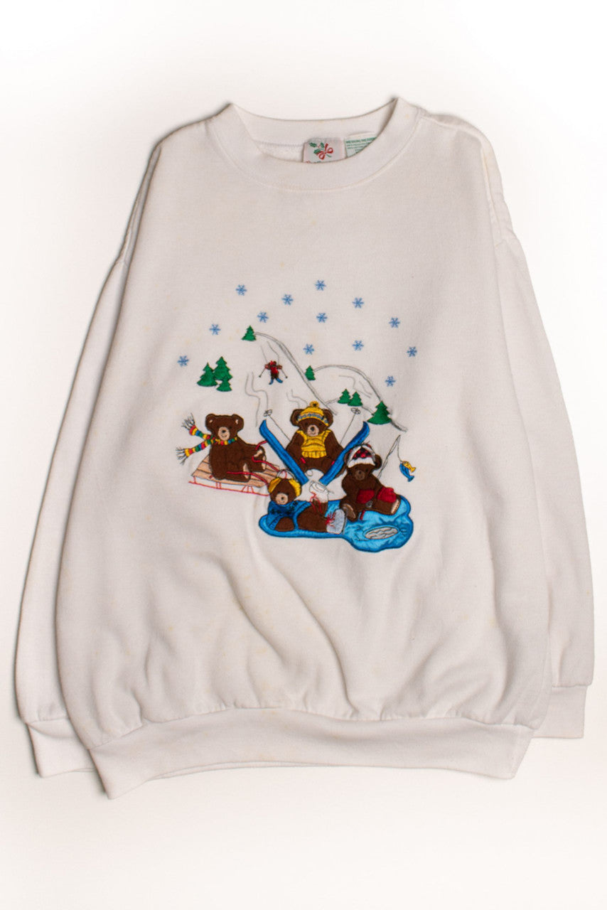 White Ugly Christmas Sweatshirt 58863