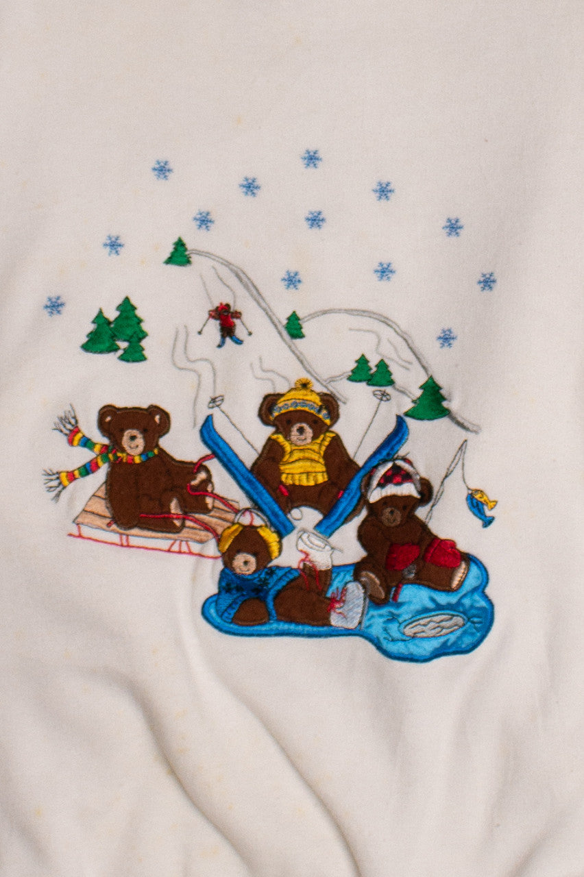 White Ugly Christmas Sweatshirt 58863