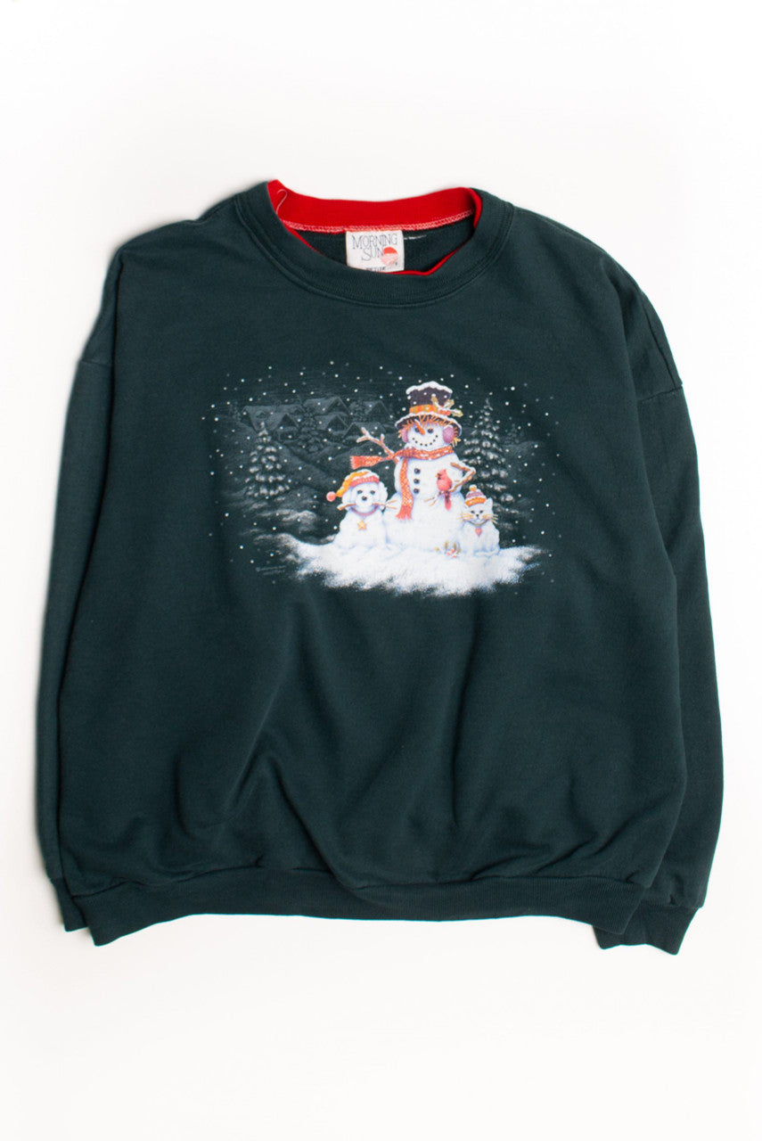 Blue Ugly Christmas Sweatshirt 58877