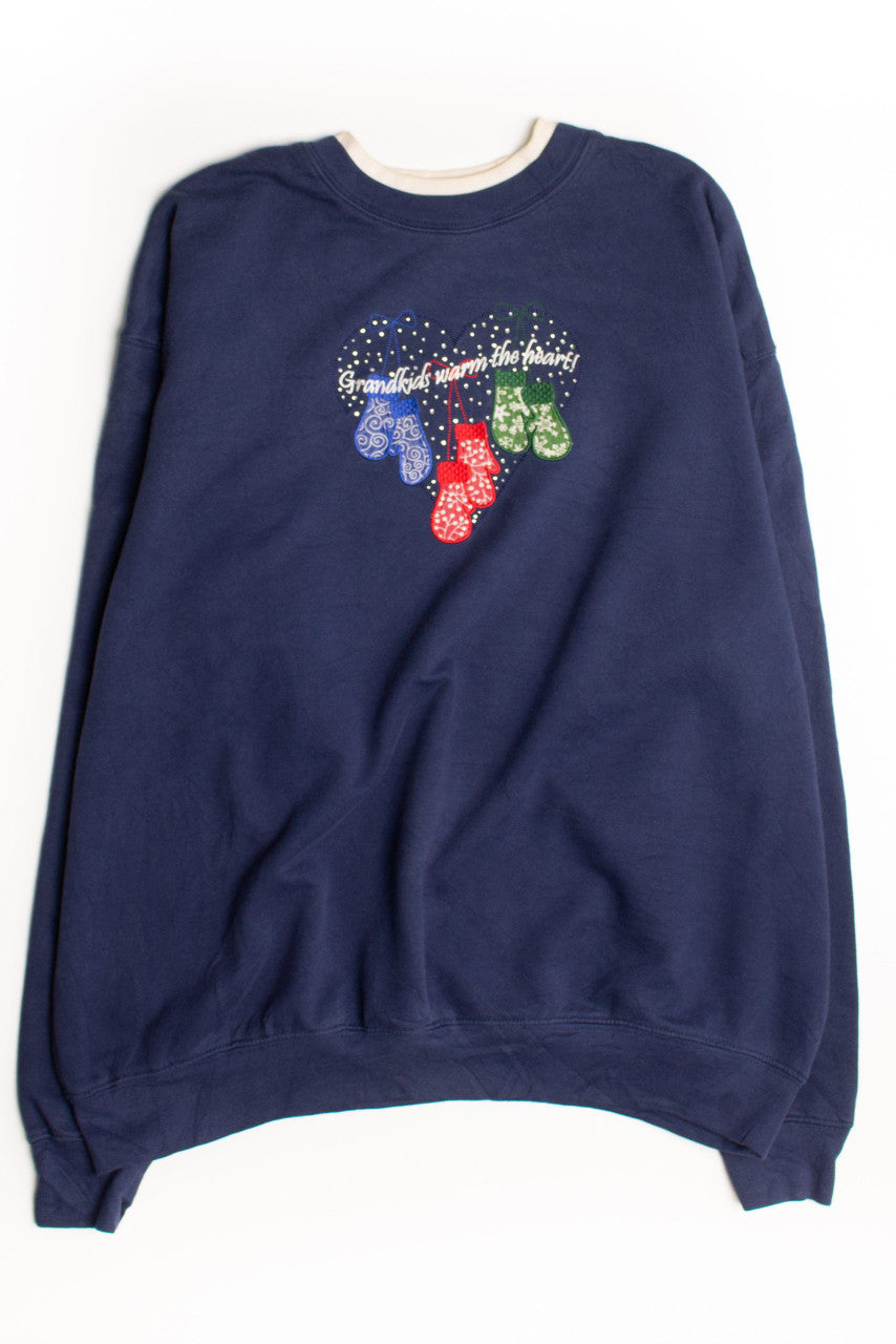 Blue Ugly Christmas Sweatshirt 58894