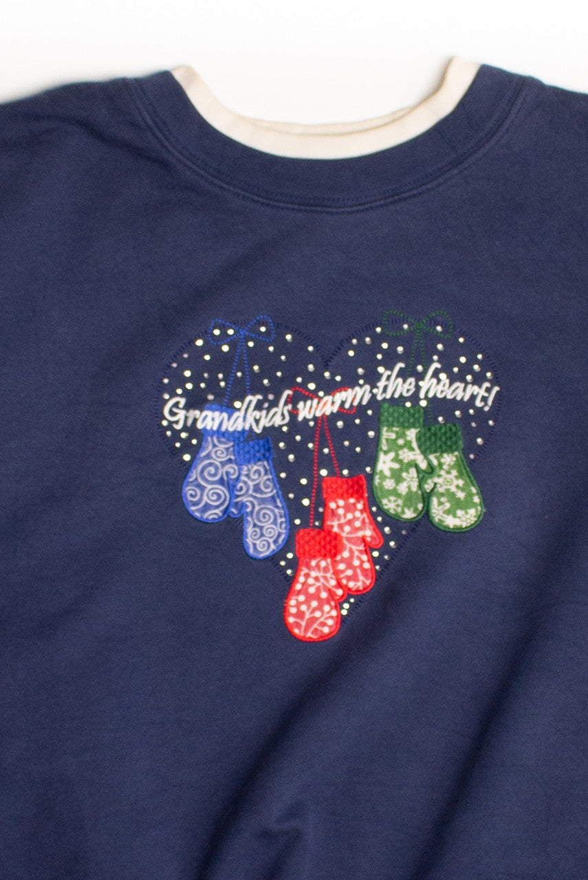 Blue Ugly Christmas Sweatshirt 58894