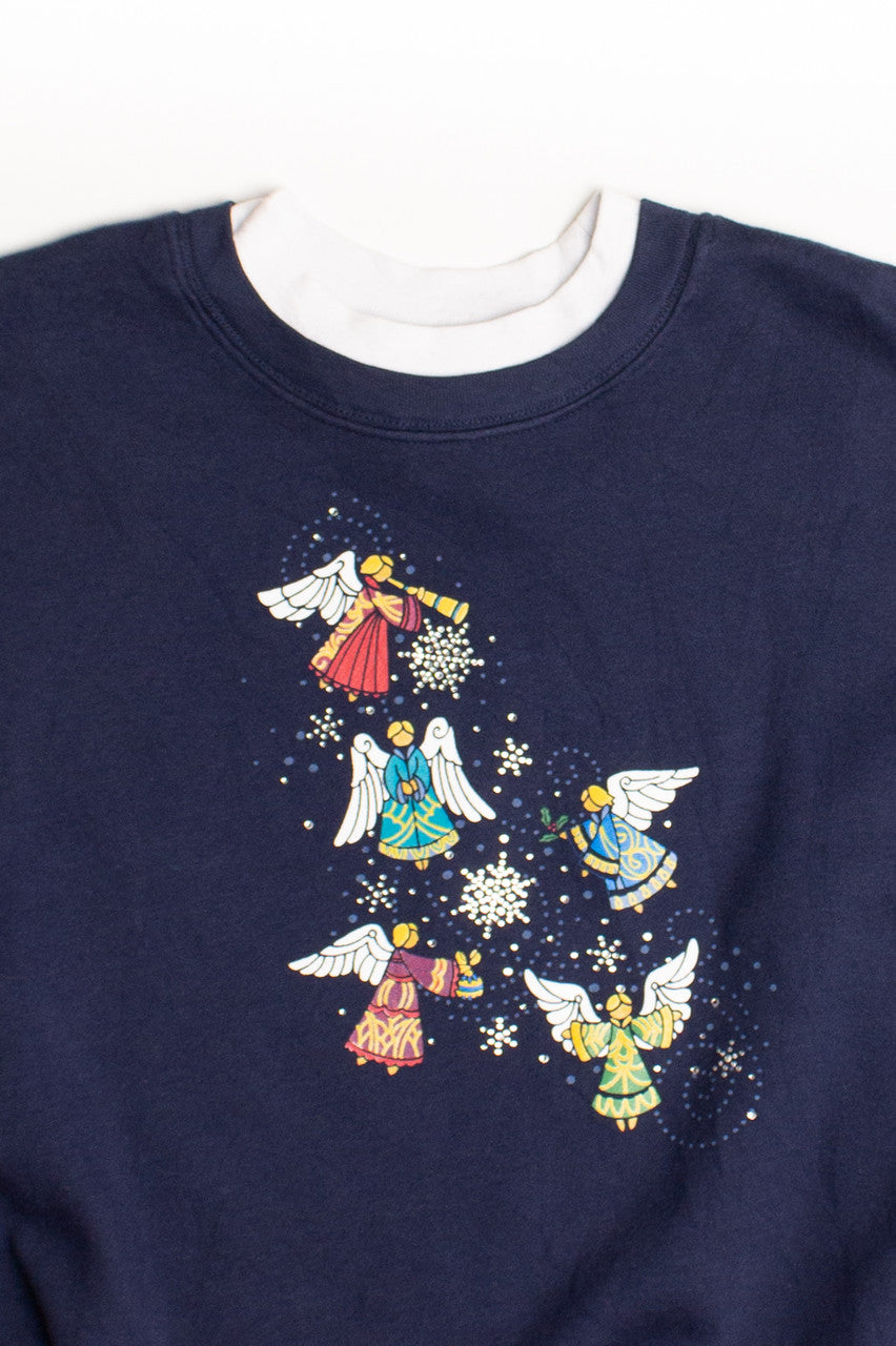 Blue Ugly Christmas Sweatshirt 58902