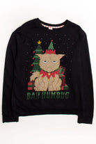 Black Cat Ugly Christmas Sweatshirt 58911