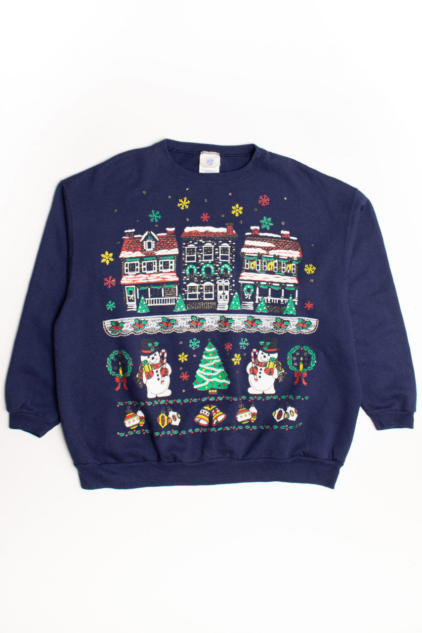 Blue Ugly Christmas Sweatshirt 58919