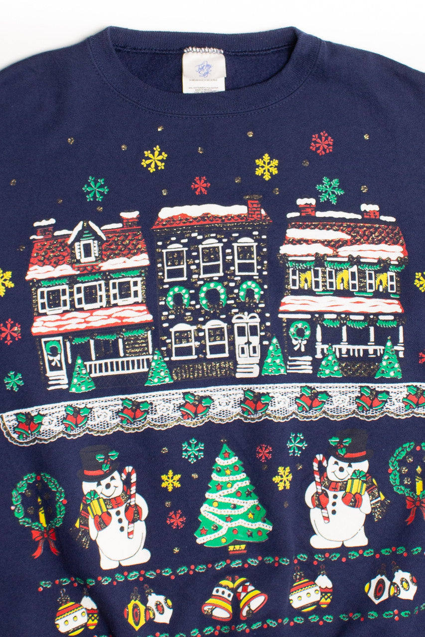 Blue Ugly Christmas Sweatshirt 58919