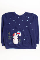 Blue Ugly Christmas Sweatshirt 58927
