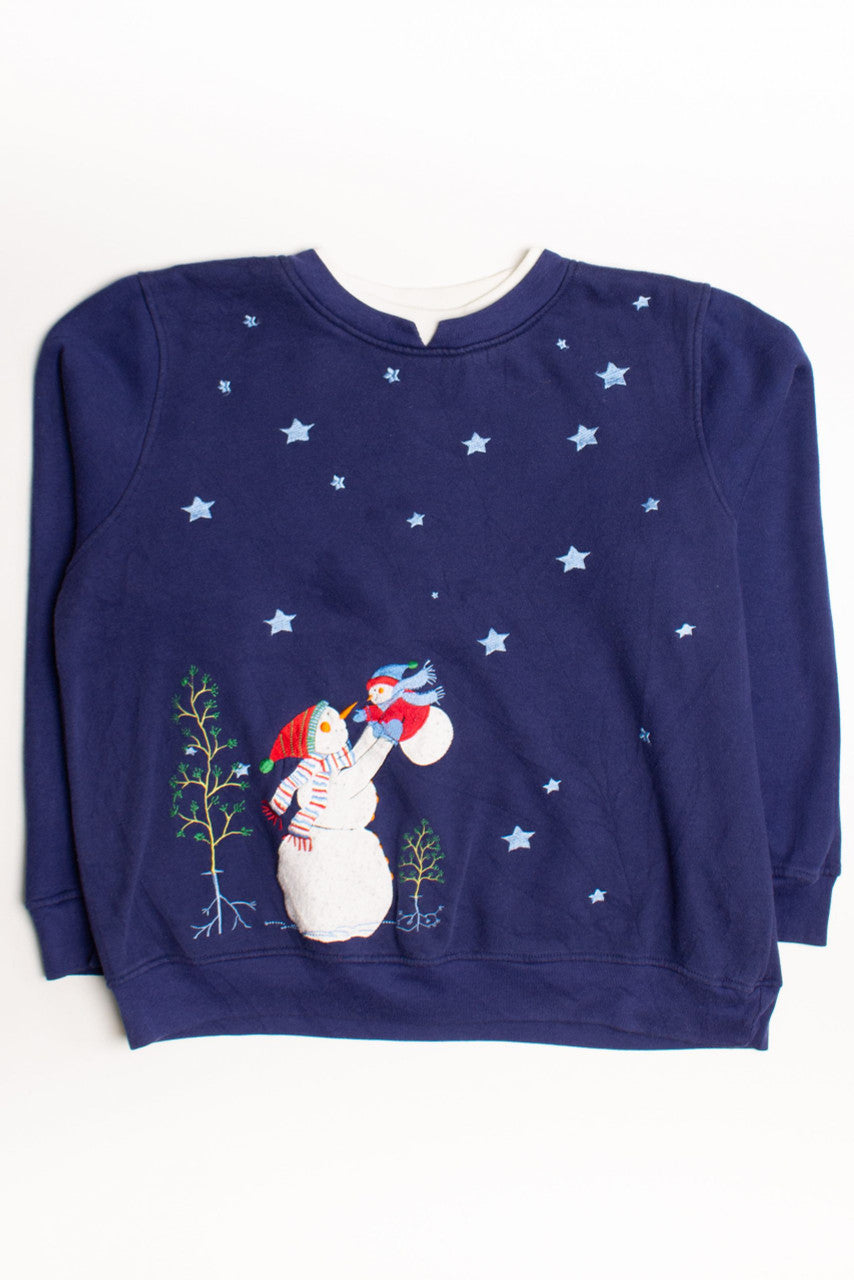 Blue Ugly Christmas Sweatshirt 58927