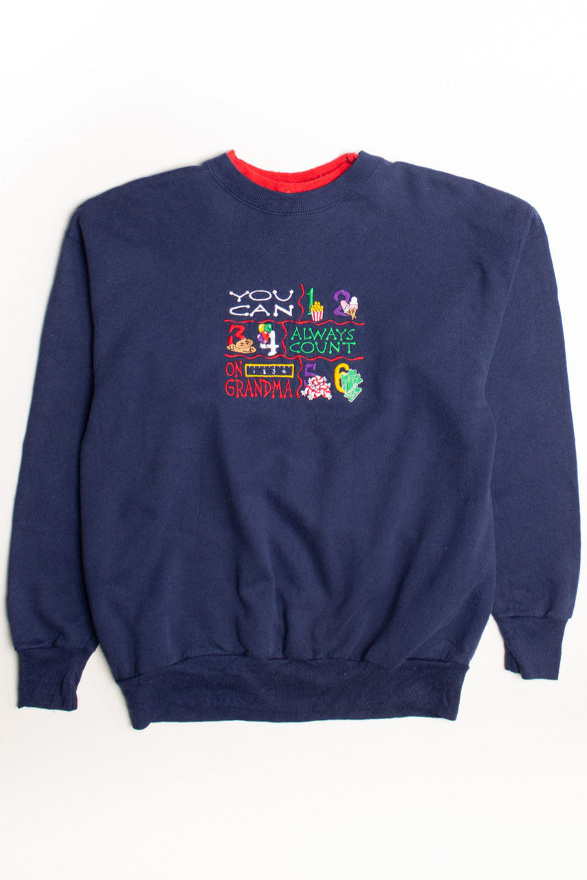 Blue Ugly Christmas Sweatshirt 58940