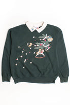 Floral Mice Ugly Christmas Sweatshirt 58942