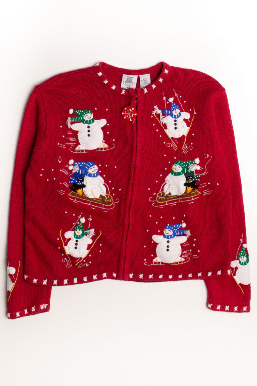 Red Ugly Christmas Cardigan 58946