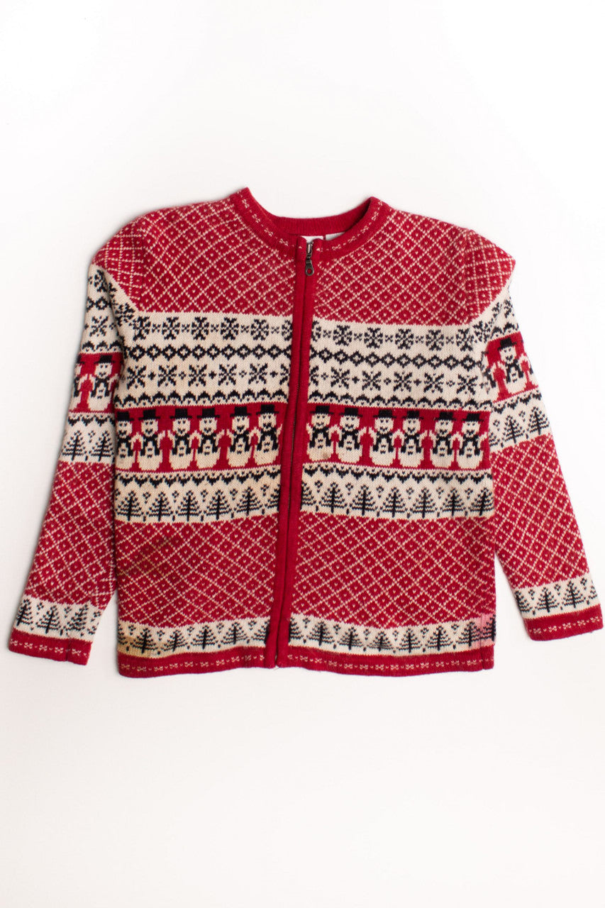 Red Ugly Christmas Cardigan 58950