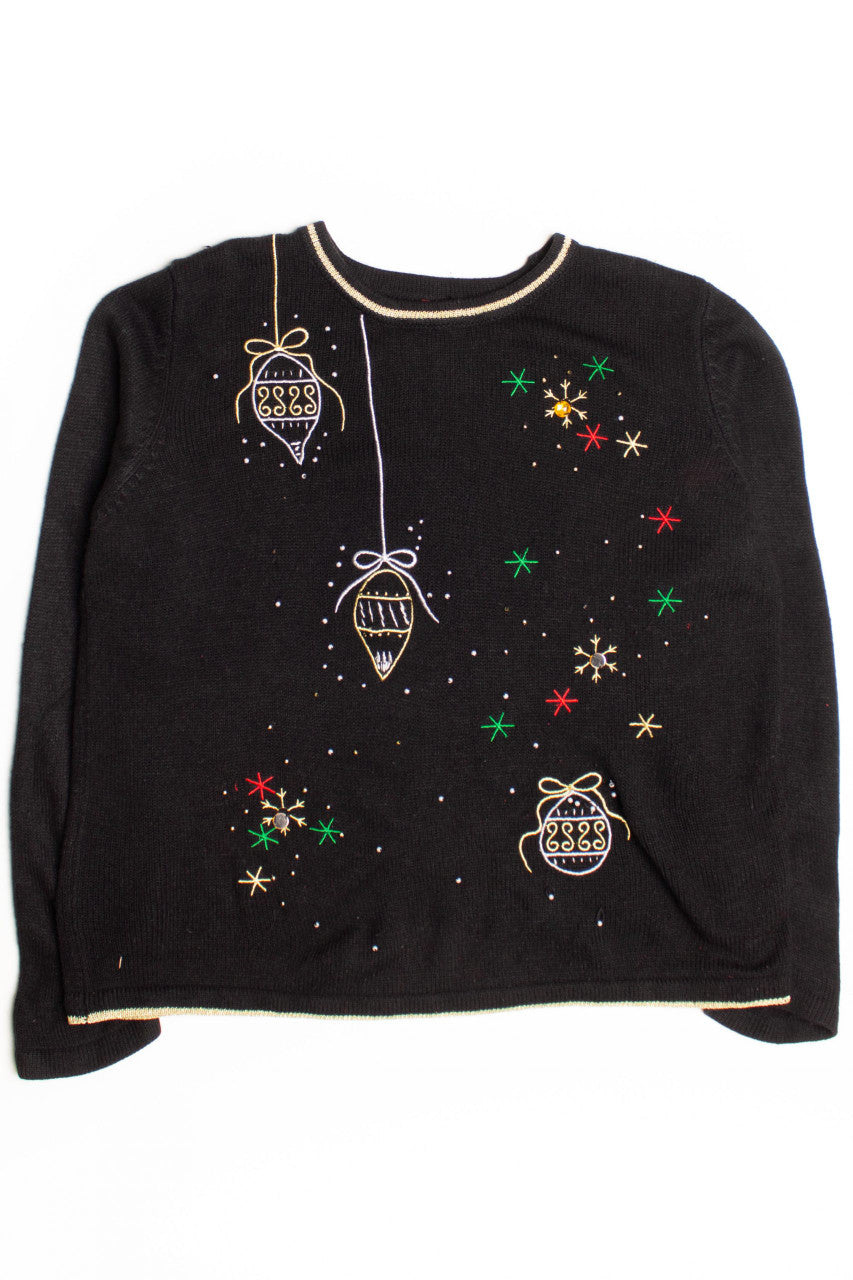 Black Ugly Christmas Pullover 58958