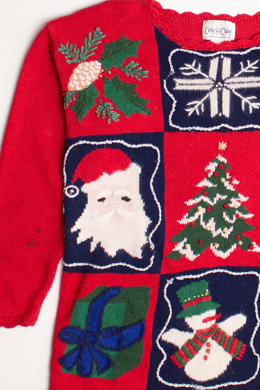 Red Ugly Christmas Pullover 58959