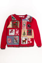 Red Ugly Christmas Cardigan 58964
