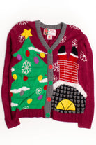 Purple Ugly Christmas Cardigan 58967