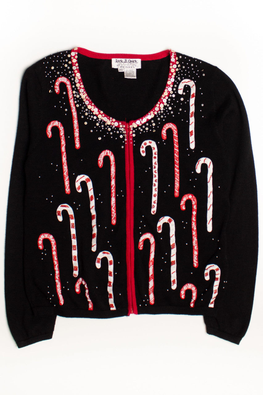 Black Ugly Christmas Cardigan 58969