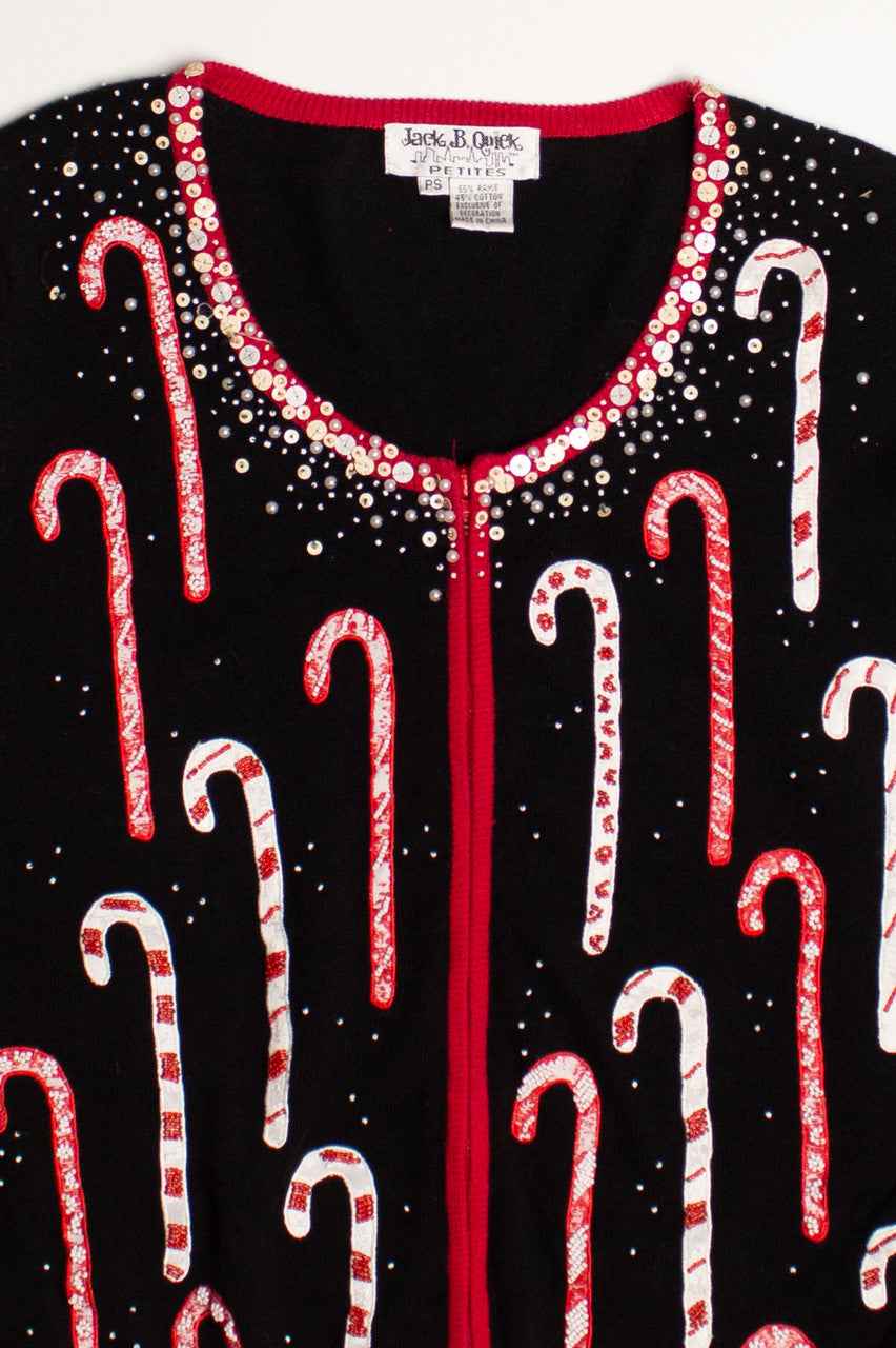 Black Ugly Christmas Cardigan 58969
